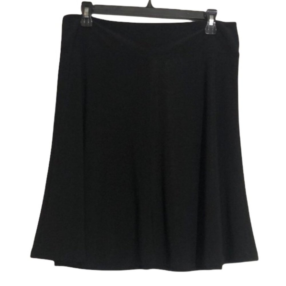 Brenda Beddome Black Skater/Gathered Style Skirt